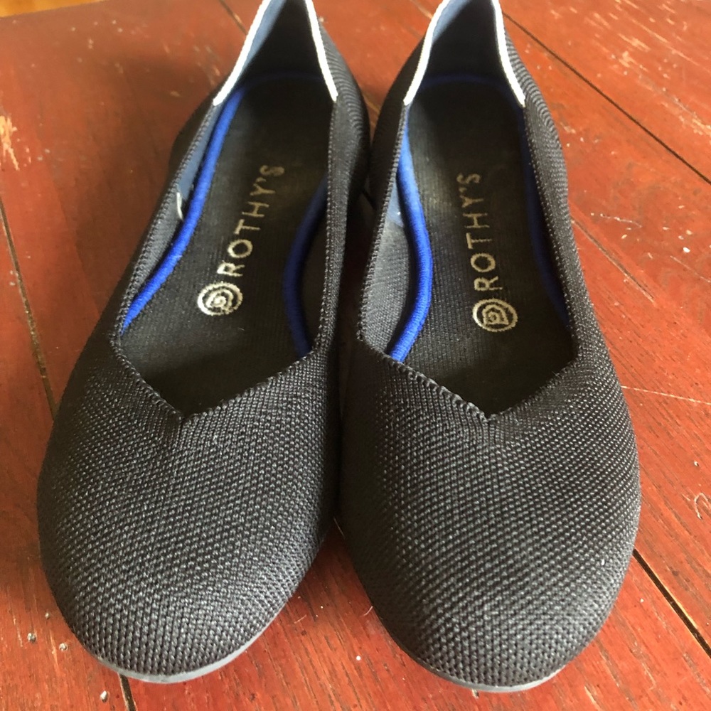 Rothy’s Black Solid Flat